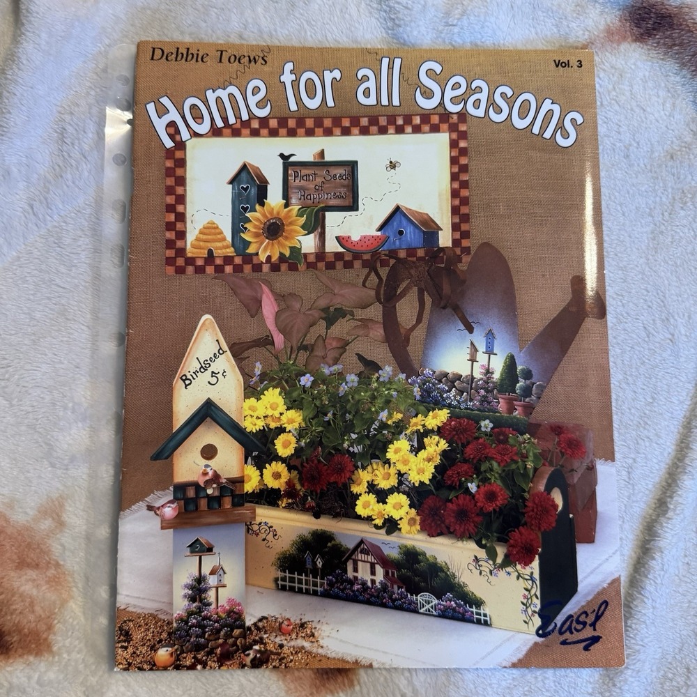 1999 Home for All Seasons Vol 3 Decorative Painting Patterns Vintage Book - Picture 1 of 7